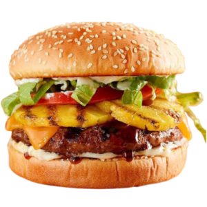 Hamburguesa hawaiana