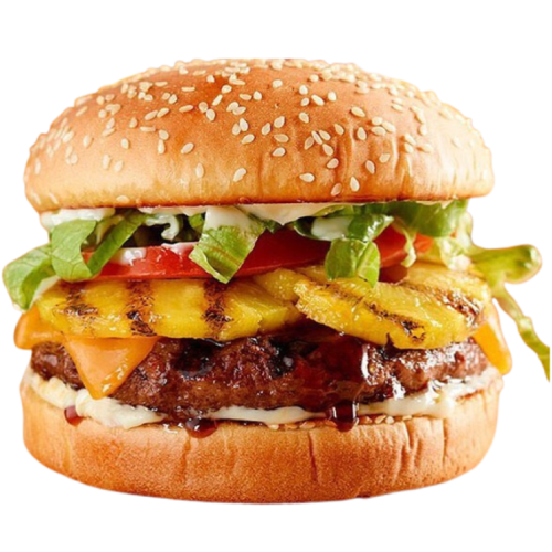 Hamburguesa hawaiana